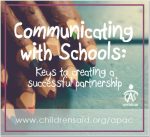 Communicating with Schools