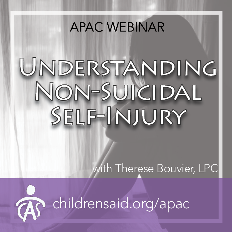 Non-Suicidal Self-Injury In Children And Youth