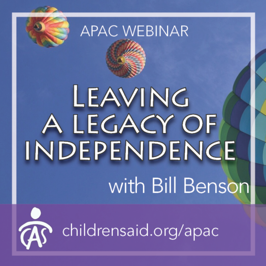 Leaving a Legacy of Independence