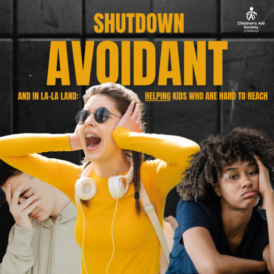 Shut Down, Avoidant, and in La-La Land: Helping Kids (Birmingham)